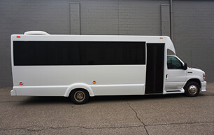 white party bus