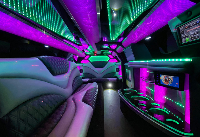 party bus interior